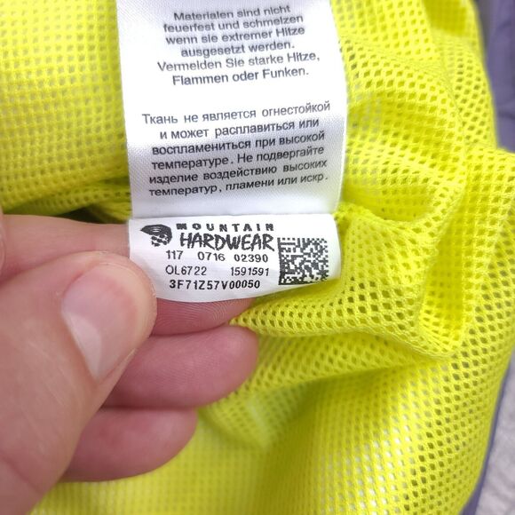 Mountain Hardwear Purple Wind/Rain Jacket - Picture 8 of 8